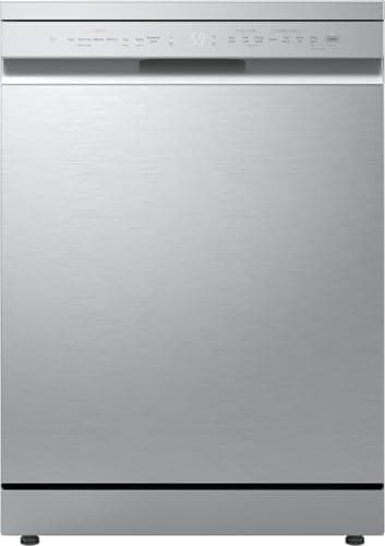 Image of LG TrueSteam™ QuadWash™ Standard Dishwasher - Silver - A Rated