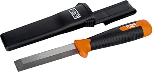 Image of Bahco 2448 Chisel Knife,Red