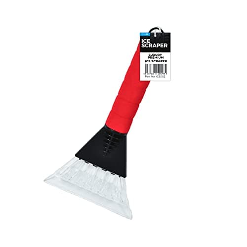 Image of Simply ICE002 Luxury Premium Ice Scraper with Ergonomic Grip Handle for fast and easy Ice and Snow removal for windscreens