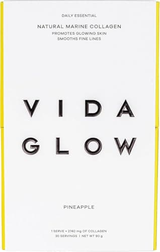 Image of Vida Glow Marine Collagen Powder Sachets Pineapple