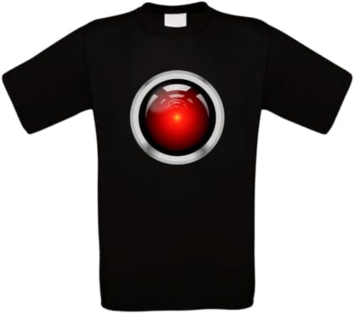 Image of HAL 9000 T-Shirt - Black - One Size