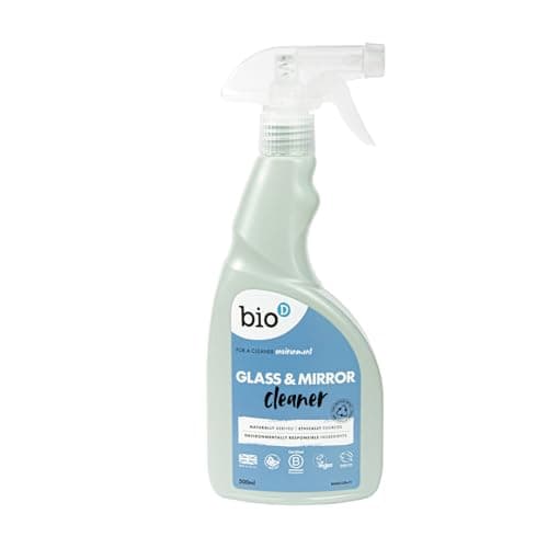 Image of Bio-D Glass & Mirror Spray 500ml x 2 (Pack of 2)