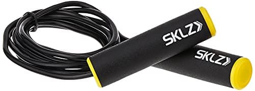 Image of SKLZ Jump Rope, Adjustable 3m Length, Durable Conditioning Tool for Footwork and Coordination, with Padded Grips - Ideal for Athletes, Fitness Training, and Cardiovascular Health