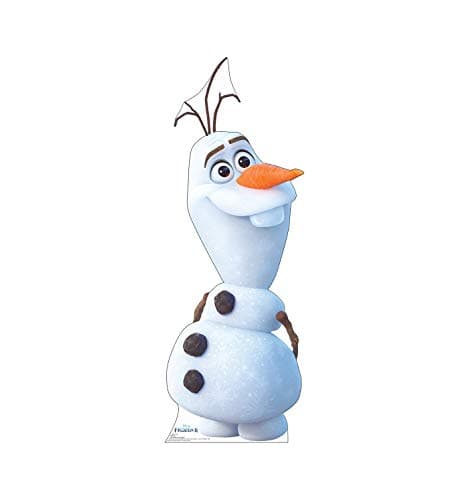 Image of Cardboard People Olaf Life Size Cardboard Cutout Standup - Disney's Frozen II (2019 Film)