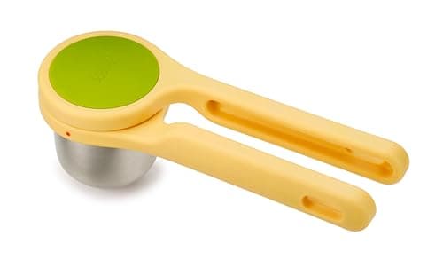Image of Joseph Joseph Helix Citrus Press, easy twist lemon/lime squeezer, Yellow