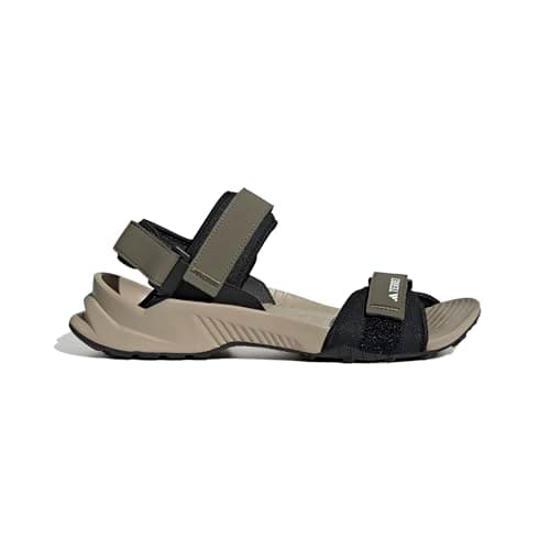 Image of adidas Unisex Terrex Hydroterra Sandals, Olive Strata/Core Black/Wonder Beige, 11 UK