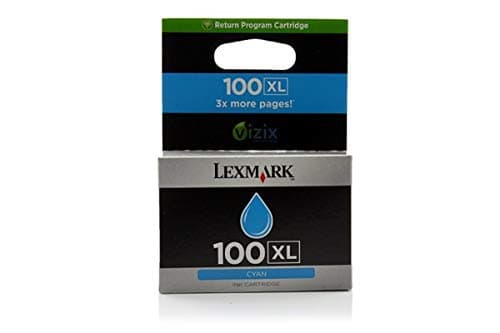 Image of Lexmark 100xl Inkjet Cartridge - Cyan