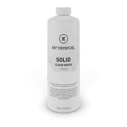 Image of EK-CryoFuel Solid Cloud White (Premix 1000mL) PC Coolant for Custom Liquid Cooling