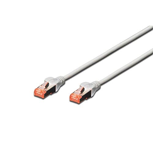 Image of Digitus LAN Cable Cat 6 – 5 m – S/FTP Shielded – 1 Gbps – 250 MHz – PoE++ – AWG 27/7 – LSZH – RJ45 Network Cable – Compatible with Cat6A and Cat7 – Grey