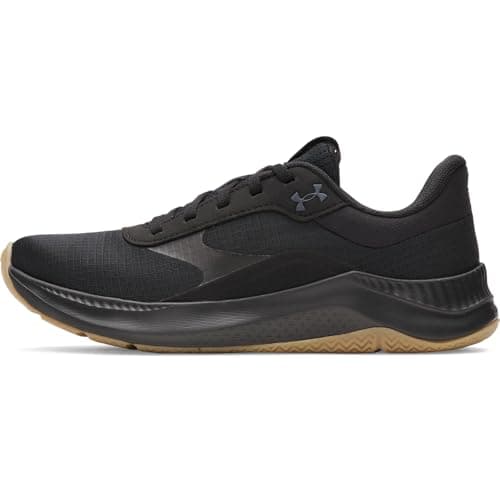 Image of Under Armour Women's Aurora 3, Streamlined Fit Women's Trainers with Traction Sole, Comfortable and Breathable Gym Trainers for Ladies,Black / Black / Anthracite,6