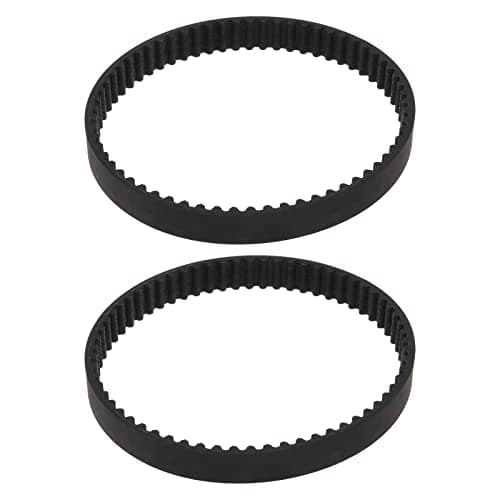 Image of ECSiNG Drive Belt Toothed Belt for Scarifier HTD320-5M-12 5mm Pitch 12mm Width 64-Teeth 320mm Circumference Rubber Endless Closed Loop Synchronous Black Replacement Accessories
