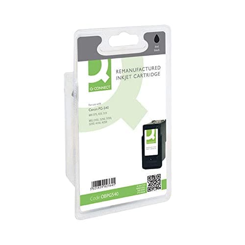Image of Q-Connect Canon PG-540 Reman Black Inkjet Cartridge