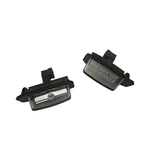 Image of VAVGKDKPZB LED Number Plate Light For Citroen C-Crosser C-Zero 2007 2008 2009 2010 2011 2012 2013 2014 2015 2016 2017 2018 2019 2020 LED Number License Plate Lights Lamps