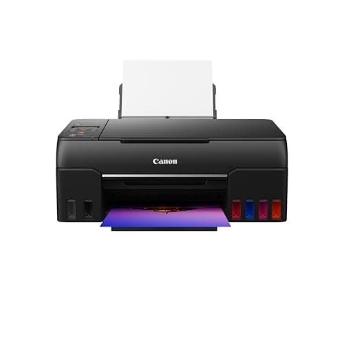 Image of Canon PIXMA G650 Wireless 3-in-1 Refillable MegaTank Inkjet Photo Printer - A4, Print, Copy, Scan - Wi-Fi, Cloud connectivity, LCD Screen - Suitable for large volume printing photos