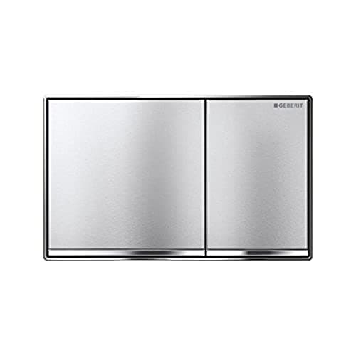 Image of Geberit Sigma 60 Actuator Plate, Brushed Chrome, 115.640. GH. 1