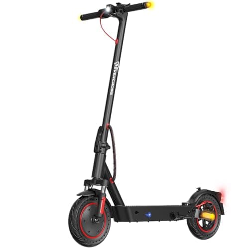 Image of EVERCROSS EV10K PRO E-Scooter 10'', Foldable 500W Electric Scooter Adults, E-Scooter with Battery 410WH, 3 Speed Modes, App Control, LED Display, Dual shock absorbers, Max load 150KG
