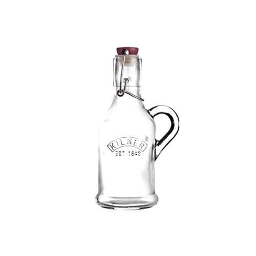 Image of Kilner Glass Clip Top Bottle With Handle, 0.2 L