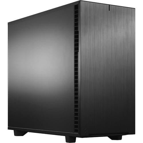 Image of Fractal Design Define 7 Black Brushed Aluminum/Steel E-ATX Silent Modular Mid Tower Computer Case