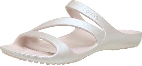 Image of Crocs, Women, Kadee II Shimmer Sandal, Quartz, 6 UK Women