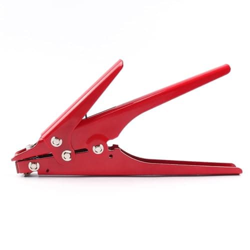 Image of Flytuo HS-519 Cable Tie Gun for Plastic Nylon Cable Tie or Fasteners - Fast and Efficient Zip Tie Gun, Easy to Operate, Perfect for Fast Bundling of Cables, Cutting Width: 2.4-9mm