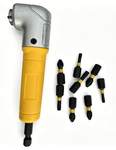 Image of Tolxh #DT71517T Impact Drill Driver Angle Attachment Multi Drill With Bit 71517 DT71517T-QZ DT71517 9 Batch Heads DT71517T-A9 Compatible with Dewalt