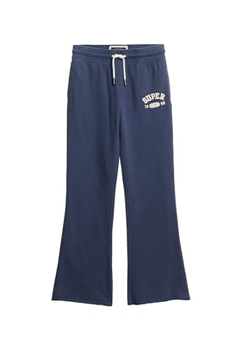 Image of Superdry, Athletic Low Rise Flare Jogger, W7011094A, Mariner Navy, 16, Woman, Boy