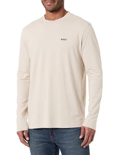 Image of BOSS Men's T-Shirt, Light Beige 275, S