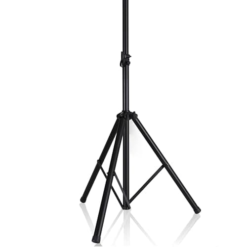 Image of Pyle Adjustable Tripod Speaker Stand, Portable Floor PA DJ Speaker Stand, Height Adjustable 100–180 cm, Heavy-Duty Stable Support for Loudspeakers