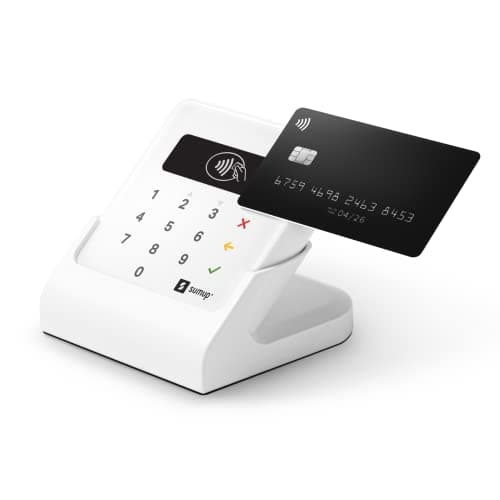 Image of SumUp Air Bundle - Air Card Reader & Charging Station - contactless payments with Credit & Debit Card.