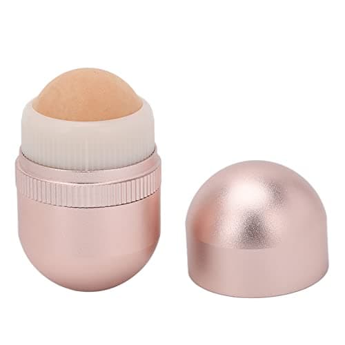 Image of Oil Absorbing Volcanic Roller for Oily Skin, Reusable Removable Ball Oil Absorbing Volcanic Face Roller for Travel