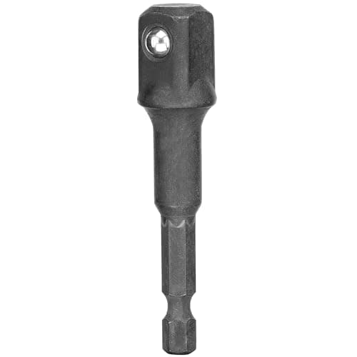 Image of DEWALT Impact Socket Adapter, Hex Shank, 1/4-Inch to 1/2-Inch (DW2547IR)