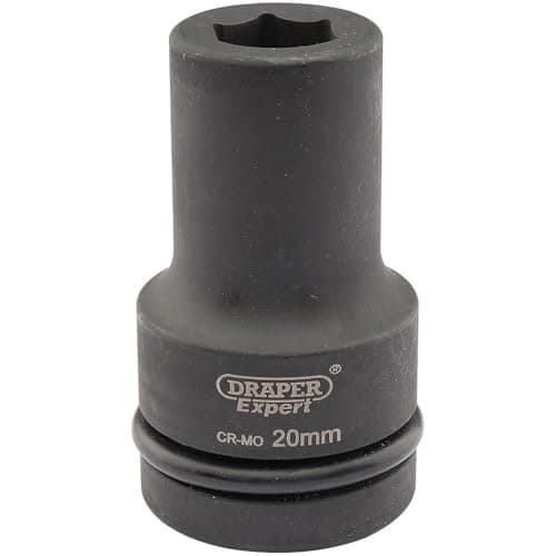Image of Draper Expert 5135 20mm 1-inch Square Drive Hi-Torq 6-Point Deep Impact Socket