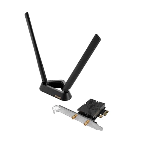 Image of ASUS BE9400 Tri Band PCI-E WiFi 7 (802.11be) Bluetooth 5.4, WPA3 network security, OFDMA and MU-MIMO, Multi-link Operation, Only compatible with lntel motherboards