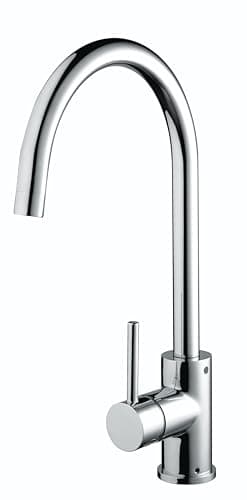 Image of Bristan Pistachio Kitchen Tap - swivel spout, single lever EasyFit chrome kitchen sink tap, PST EFSNK C
