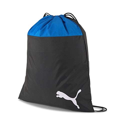 Image of Puma Unisex's teamGOAL 23 Gym Sack Bags, Electric Blue Lemonade Black, OSFA
