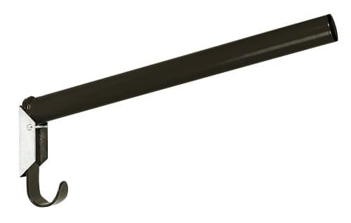 Image of Kerbl 32845 Saddle Holder, Foldable, Round, Integrated Snaffle Holder, Black, 1 Piece (Pack of 1)