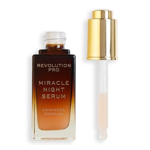 Image of Revolution Pro, Miracle Night Rescue Serum Advanced Complex, Overnight Face Serum, Smooths and Plumps Skin, 30 ml