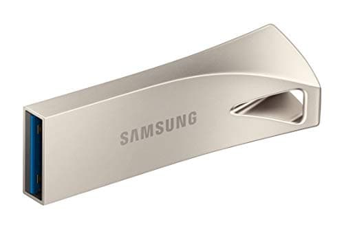 Image of Samsung BAR Plus 128GB - 400MB/s USB 3.1 Flash Drive Champagne Silver (MUF-128BE3/AM)