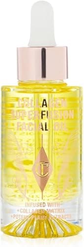Image of Collagen Superfusion Facial Oil with Avocado, Blueberry and Raspberry Extracts, Nourishing Skin Oil (30ml) - By Charlotte Tilbury
