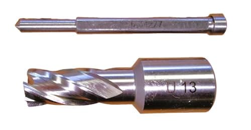Image of 13mm Broaching Cutter For Magnetic Drill Universal Fitting Mag Drilling Bit Annular cutter 12-32mm Diameter x 25 mm Length HSS Rotabroach Type Annular Mag Drill Broach Hole Cutter for Steel