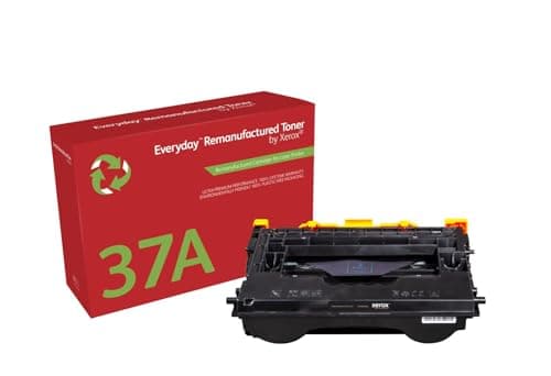 Image of Everyday by Xerox Compatible HP 37A CF237A Black Toner, Standard Capacity, Remanufactured
