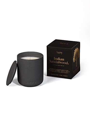 Image of Aery Fernweh Candle, Indian Sandalwood,Black,One size,280g