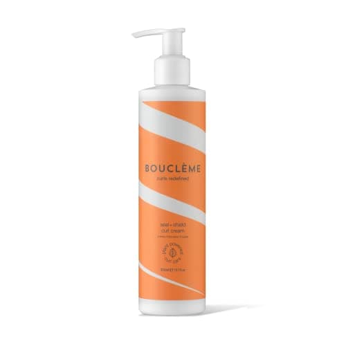 Image of Bouclème Seal + Shield Curl Cream - Lightweight Curl Cream to Protect Against Humidity - 96.98% Naturally Derived Ingredients and Vegan - 300ml, White