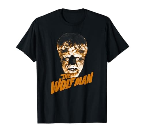Image of Universal Monsters The Wolf Man Dark Portrait T-Shirt