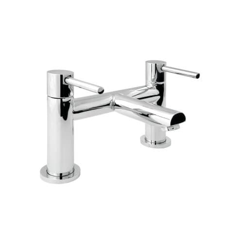 Image of Deva INS108 Insignia Deck Mounted Bath Filler with Chrome Finish