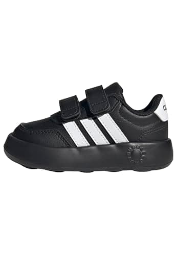 Image of adidas Unisex Baby BREAKNET 3.0 Shoes Infants, core Black/FTWR White/core Black, 9.5 UK Child