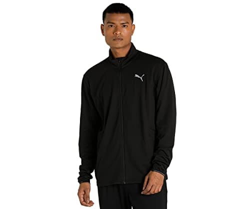 Image of Puma RUN CLOUDSPUN FULL ZIP Jacket Black