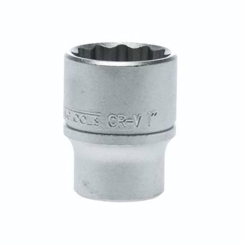 Image of Teng Tools 1/2 Inch Drive 1 Inch 12 Point Regular SAE Socket - M120132-C