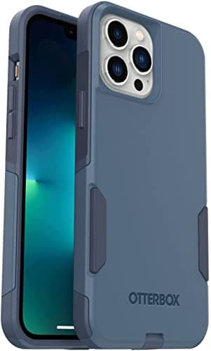 Image of OtterBox iPhone 13 Pro Max & iPhone 12 Pro Max Commuter Series Case - ROCK SKIP WAY, slim & tough, pocket-friendly, with port protection