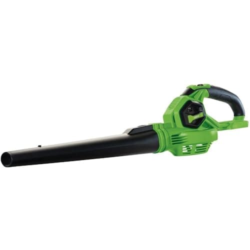 Image of Draper D20 Cordless Leaf Blower 20V | Max Air-Flow Speed 210km/h | Nozzle Extender to 720mm | Battery Not Included | Cleaning Gardening Tool | 92425, Black